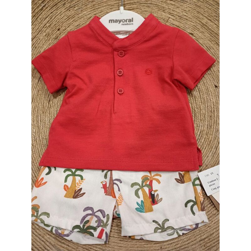 1217 Conjunto pantalón corto mayoral. ROPA PARA BEBES ,PREMAMA Y COLEGIAL - DE 0 5 AÑOS INFANTIL VERANO RECIEN NACIDO MAYORAL