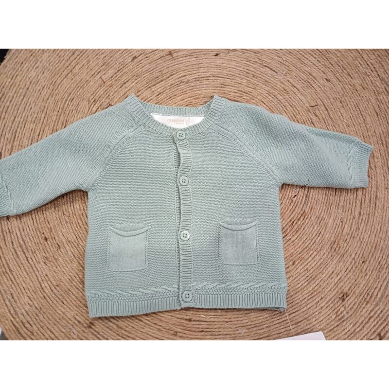 1393 Cardigan tricot mayoral. ROPA PARA BEBES ,PREMAMA Y COLEGIAL - DE 0 5 AÑOS INFANTIL VERANO RECIEN NACIDO MAYORAL 0-1 55 CM