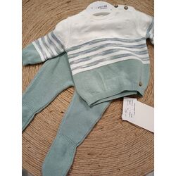 1556 Conjunto a polaina tricot mayoral. ROPA PARA BEBES ,PREMAMA Y COLEGIAL - DE 0 5 AÑOS INFANTIL VERANO RECIEN NACIDO MAYORAL