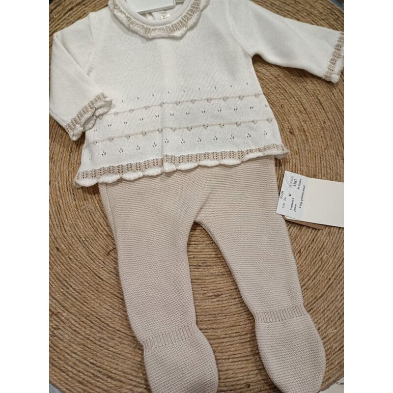 1587 Conjunto polaina tricot mayoral. ROPA PARA BEBES ,PREMAMA Y COLEGIAL - DE 0 5 AÑOS INFANTIL VERANO RECIEN NACIDO MAYORAL