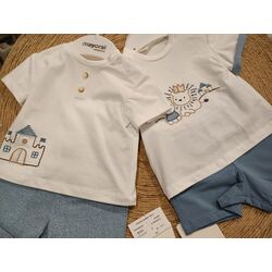 1610 Conjunto de cuatro piezas mayoral. ROPA PARA BEBES ,PREMAMA Y COLEGIAL - DE 0 5 AÑOS INFANTIL VERANO RECIEN NACIDO MAYORAL