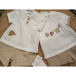 1610 Conjunto de cuatro piezas mayoral. ROPA PARA BEBES ,PREMAMA Y COLEGIAL - DE 0 5 AÑOS INFANTIL VERANO RECIEN NACIDO MAYORAL