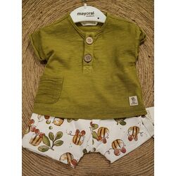 1610 Conjunto de cuatro piezas mayoral. ROPA PARA BEBES ,PREMAMA Y COLEGIAL - DE 0 5 AÑOS INFANTIL VERANO RECIEN NACIDO MAYORAL