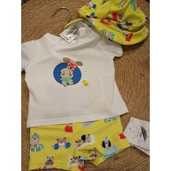 1618 Conjunto baño con gorro mayoral. ROPA PARA BEBES ,PREMAMA Y COLEGIAL - DE 0 5 AÑOS INFANTIL VERANO RECIEN NACIDO MAYORAL