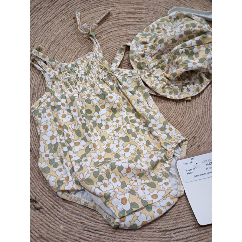 1667 Pelele punto gorro mayoral. ROPA PARA BEBES ,PREMAMA Y COLEGIAL - DE 0 5 AÑOS INFANTIL VERANO RECIEN NACIDO MAYORAL 0-1 55