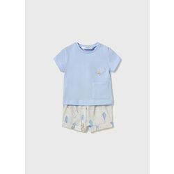 1202 Conj. pantalon corto camiseta Mayoral. ROPA PARA BEBES ,PREMAMA Y COLEGIAL - DE 0 5 AÑOS INFANTIL VERANO NIÑO Conjuntos .