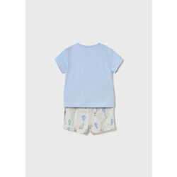 1202 Conj. pantalon corto camiseta Mayoral. ROPA PARA BEBES ,PREMAMA Y COLEGIAL - DE 0 5 AÑOS INFANTIL VERANO NIÑO Conjuntos .