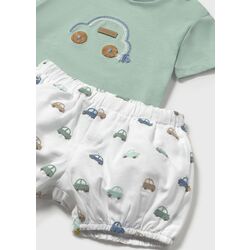 1204 Conj. pantalon corto bombacho Mayoral. ROPA PARA BEBES ,PREMAMA Y COLEGIAL - DE 0 5 AÑOS INFANTIL VERANO NIÑO Conjuntos .