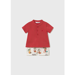 1217 Conj. pantalon corto y polo Mayoral. ROPA PARA BEBES ,PREMAMA Y COLEGIAL - DE 0 5 AÑOS INFANTIL VERANO NIÑO Conjuntos .