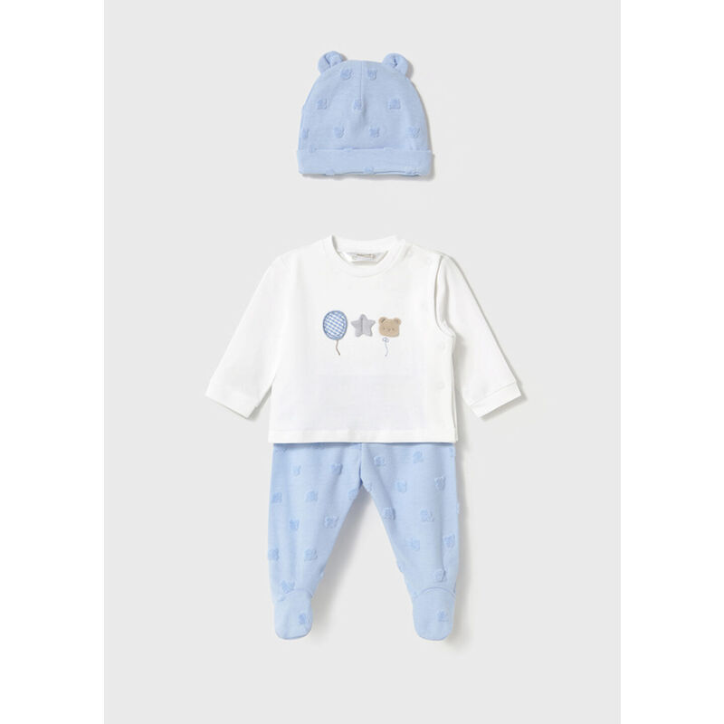 1557 Conj. polaina y gorro Mayoral. ROPA PARA BEBES ,PREMAMA Y COLEGIAL - DE 0 5 AÑOS INFANTIL VERANO Conjuntos Punto NIÑA NIÑO