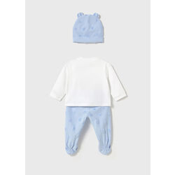 1557 Conj. polaina y gorro Mayoral. ROPA PARA BEBES ,PREMAMA Y COLEGIAL - DE 0 5 AÑOS INFANTIL VERANO Conjuntos Punto NIÑA NIÑO