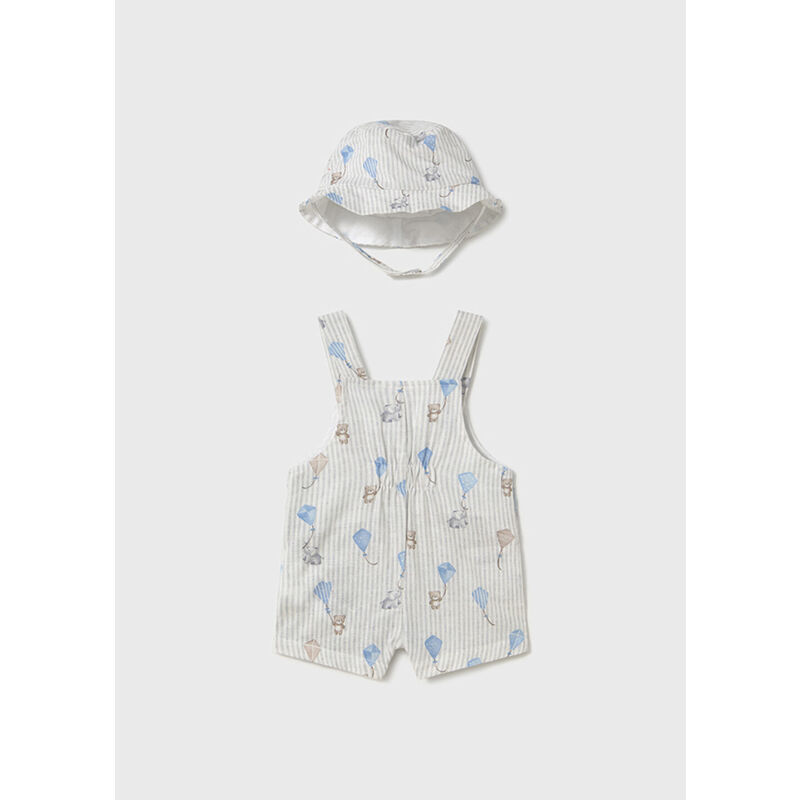 1601 Peto y gorro Mayoral. ROPA PARA BEBES ,PREMAMA Y COLEGIAL - DE 0 5 AÑOS INFANTIL VERANO NIÑO Conjuntos Ranita . TALLAS 1 2
