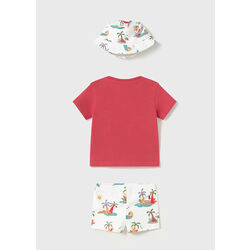 1618 Conj. baño con gorro Mayoral. ROPA PARA BEBES ,PREMAMA Y COLEGIAL - DE 0 5 AÑOS INFANTIL VERANO NIÑA Conjuntos . TALLAS 1 2