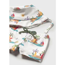 1618 Conj. baño con gorro Mayoral. ROPA PARA BEBES ,PREMAMA Y COLEGIAL - DE 0 5 AÑOS INFANTIL VERANO NIÑA Conjuntos . TALLAS 1 2