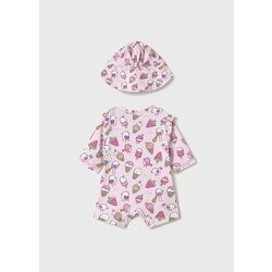 1619 Conj. baño pelele con gorro Mayoral. ROPA PARA BEBES ,PREMAMA Y COLEGIAL - DE 0 5 AÑOS INFANTIL VERANO NIÑO Conjunto baño