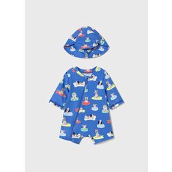 1619 Conj. baño pelele con gorro Mayoral. ROPA PARA BEBES ,PREMAMA Y COLEGIAL - DE 0 5 AÑOS INFANTIL VERANO NIÑO Conjunto baño