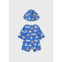 1619 Conj. baño pelele con gorro Mayoral. ROPA PARA BEBES ,PREMAMA Y COLEGIAL - DE 0 5 AÑOS INFANTIL VERANO NIÑO Conjunto baño