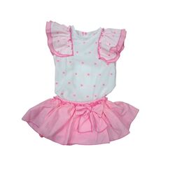 Conjunto de camiseta con Braga estrellas flúor dulcetiovivo. ROPA PARA BEBES ,PREMAMA Y COLEGIAL - DE 0 5 AÑOS INFANTIL VERANO