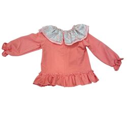 Sudadera flor salmón dulce tiovivo. ROPA PARA BEBES ,PREMAMA Y COLEGIAL - DE 0 5 AÑOS INFANTIL VERANO NIÑA Sudaderas . TALLAS 3