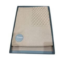 25015 Mantita centro rombos Juliana. COCHECITOS-CARRICOCHES PARA BEBE SACOS Y TEXTILES CHALES MANTAS ROPA BEBES ,PREMAMA