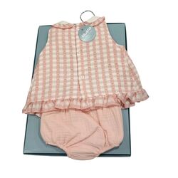 25147 Vestido corto con Braga Juliana. ROPA PARA BEBES ,PREMAMA Y COLEGIAL - DE 0 5 AÑOS INFANTIL VERANO NIÑA Vestidos . TALLAS