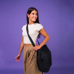3747 BOLSO CAMBIADOR CONVERTIBLE BLACK NIKIDOM. COCHECITOS-CARRICOCHES PARA BEBE SACOS Y TEXTILES BOLSOS ,TALEGAS MALETAS