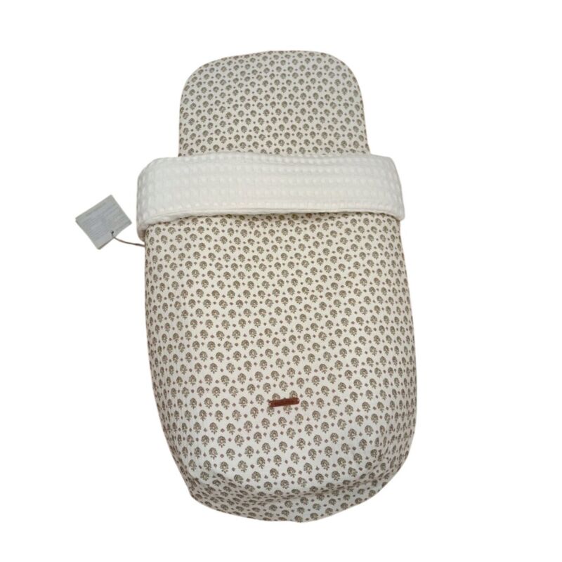 5100--FLORAMT  SACO CAPAZO FLORA MENTA UZTURRE. COCHECITOS-CARRICOCHES PARA BEBE SACOS Y TEXTILES SILLA PASEO VERANO ENTRETIEMPO