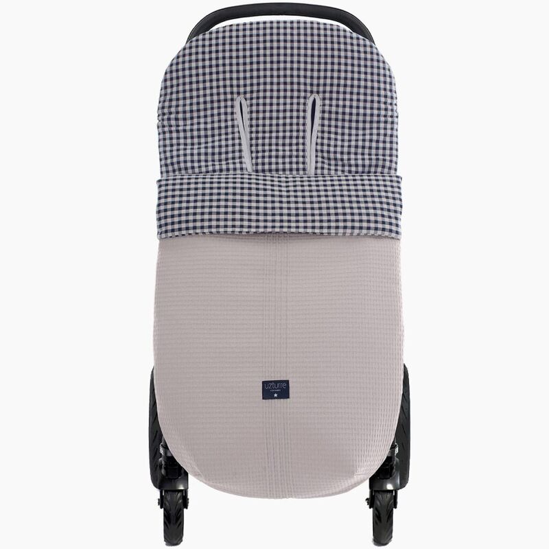 5800--JACOBGG  SACO SILLA  JACOBO ANTRACITA UZTURRE. COCHECITOS-CARRICOCHES PARA BEBE SACOS Y TEXTILES SILLA PASEO VERANO