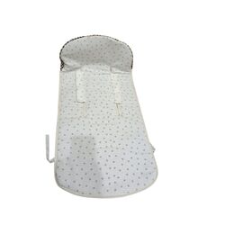 CL00--JACOBGG COLCHONETA REVERSIBLE  JACOBO ANTRACITA UZTURRE. COCHECITOS-CARRICOCHES PARA BEBE SACOS Y TEXTILES COLCHONETAS