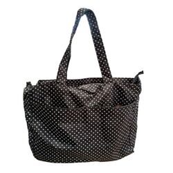 BOLSO GRANDE NEGRO FLAMENCA LAKEN. OUTLET - PUERICULTURA COCHECITOS-CARRICOCHES PARA BEBE SACOS Y TEXTILES BOLSOS ,TALEGAS