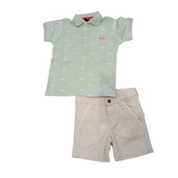 33711023C PANTALON CORTO BEBE NIÑO Y 371106P POLO BEBE MIRANDA. ROPA PARA BEBES ,PREMAMA Y COLEGIAL - DE 0 5 AÑOS INFANTIL