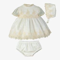 370020VBG VESTIDO BRAGUITA GORRO BEBE MIRANDA. ROPA PARA BEBES ,PREMAMA Y COLEGIAL - DE 0 5 AÑOS INFANTIL VERANO NIÑA Vestidos .