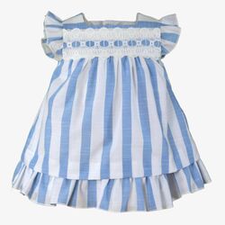 370132V VESTIDO BEBE MIRANDA. ROPA PARA BEBES ,PREMAMA Y COLEGIAL - DE 0 5 AÑOS INFANTIL VERANO NIÑA Vestidos . TALLAS 18 meses.