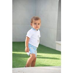 AFR007 Conjunto niño  modelo Africa Daniesty. ROPA PARA BEBES ,PREMAMA Y COLEGIAL - DE 0 5 AÑOS INFANTIL VERANO NIÑO Conjuntos .