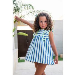 EC004 Vestido escocia  modelo Evase Daniesty. ROPA PARA BEBES ,PREMAMA Y COLEGIAL - DE 0 5 AÑOS INFANTIL VERANO NIÑA Vestidos .
