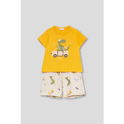 254053  Conjunto bebé niño Street Monkey. ROPA PARA BEBES ,PREMAMA Y COLEGIAL - DE 0 5 AÑOS INFANTIL VERANO NIÑO Conjuntos .