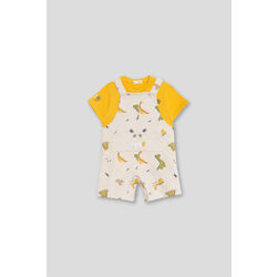 254055  Conjunto bebé niño Street Monkey. ROPA PARA BEBES ,PREMAMA Y COLEGIAL - DE 0 5 AÑOS INFANTIL VERANO NIÑO NIÑA Conjuntos