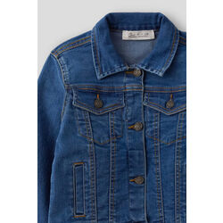 96004B Chaqueta vaquera niña Street Monkey. ROPA PARA BEBES ,PREMAMA Y COLEGIAL - DE 0 5 AÑOS INFANTIL VERANO NIÑO Cazadora NIÑA