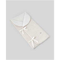 071 182395 SACO NANA SOLAPAS "CASTELO" PAZ RODRIGUEZ. COCHECITOS-CARRICOCHES PARA BEBE SACOS Y TEXTILES DE SOBRE PUNTO CAPAZO .