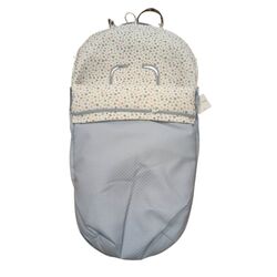 721160 Saco Silla Universal 1160 USOA ARTESANIA ROSY. COCHECITOS-CARRICOCHES PARA BEBE SACOS Y TEXTILES . Color Celeste. 