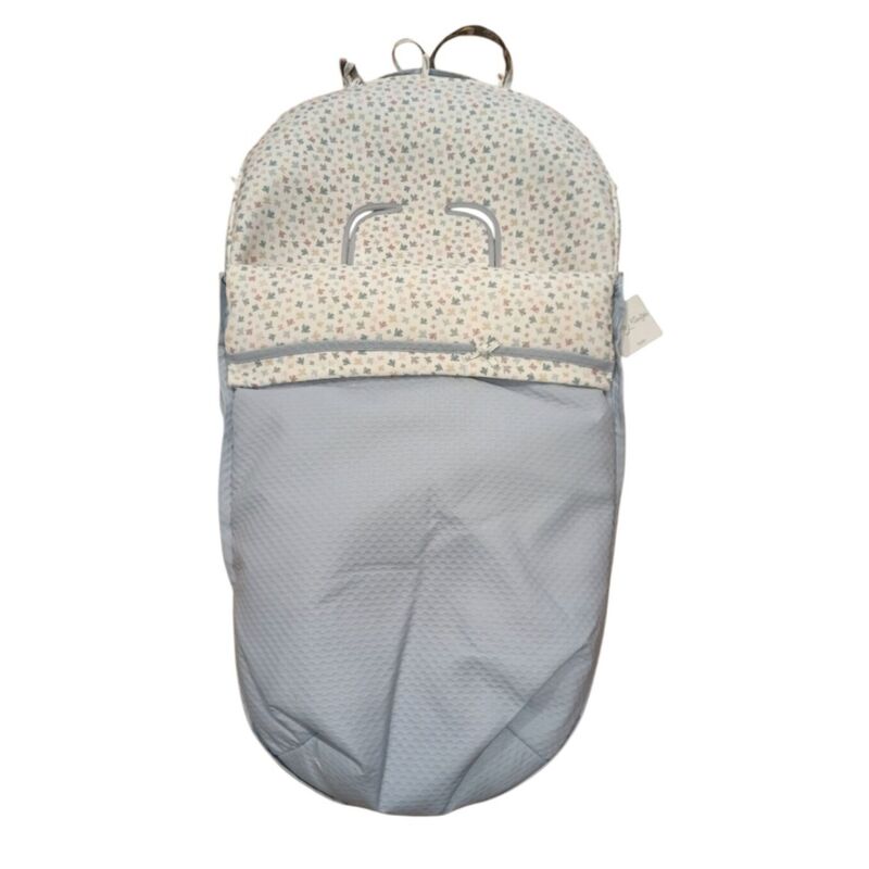 721160 Saco Silla Universal 1160 USOA ARTESANIA ROSY. COCHECITOS-CARRICOCHES PARA BEBE SACOS Y TEXTILES . Color Celeste. 