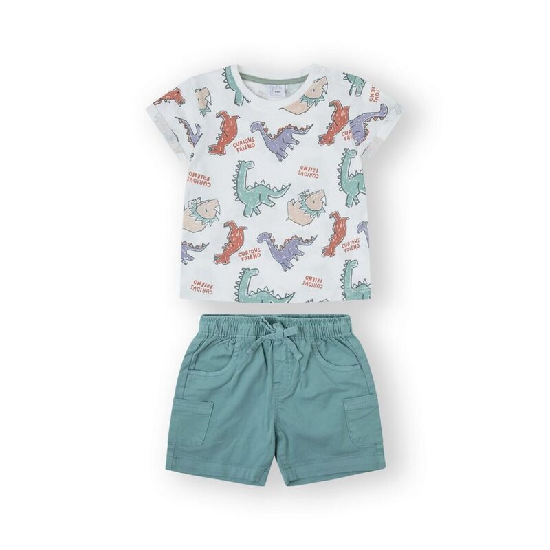 25112102 Conjunto bebé curious boy crudo Canada. ROPA PARA BEBES ,PREMAMA Y COLEGIAL - DE 0 5 AÑOS INFANTIL VERANO NIÑO