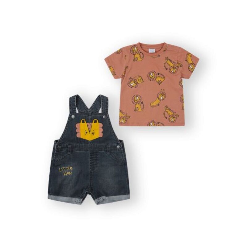 25112264 Conjunto peto  bebé lion boy Canada. ROPA PARA BEBES ,PREMAMA Y COLEGIAL - DE 0 5 AÑOS INFANTIL VERANO NIÑO Conjuntos .