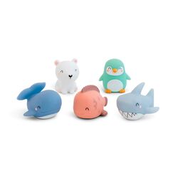 0366 Set de 5 juguetes de baño  "Polaris" SARO. JUGUETES PARA BEBE - JUEGOS DE BAÑO BEBES PUERICULTURA Y COMPLEMENTOS . Color 0.