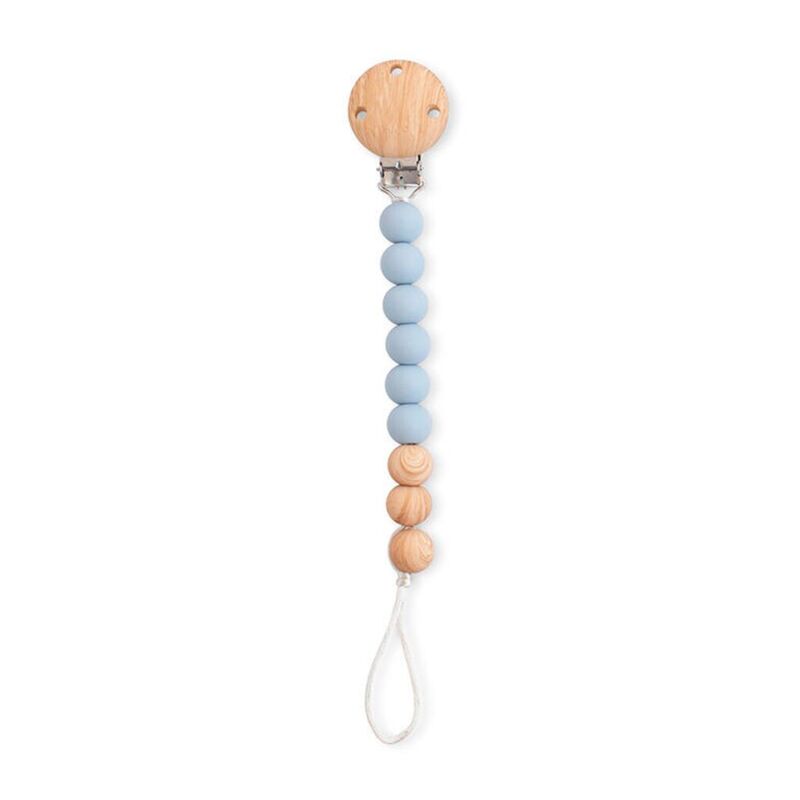 1438 Cadenita Portachupete "Woody" SARO. PUERICULTURA Y COMPLEMENTOS PARA BEBES - COMIDA PORTEO LACTANCIA TETINAS ACCESORIOS