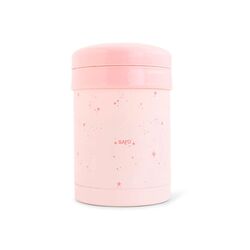 5239 Papillero con secciones Saro. PUERICULTURA Y COMPLEMENTOS PARA BEBES - COMIDA TERMOS RECIPIENTES . Color Rosa. 