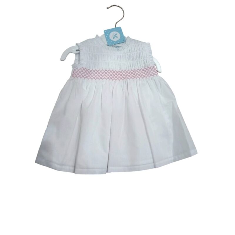 25LA 421 Vestido bebé smock farm básico Sardón. ROPA PARA BEBES ,PREMAMA Y COLEGIAL - DE 0 5 AÑOS INFANTIL VERANO NIÑA Vestidos