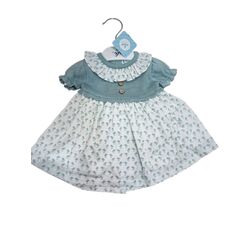25VE 211 Vestido bebé fam pollitos Sardón. ROPA PARA BEBES ,PREMAMA Y COLEGIAL - DE 0 5 AÑOS INFANTIL VERANO NIÑA Vestidos .