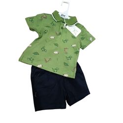 2346 Conjunto niño garvel. ROPA PARA BEBES ,PREMAMA Y COLEGIAL - DE 0 5 AÑOS INFANTIL VERANO NIÑO Conjuntos . TALLAS 12 meses. 