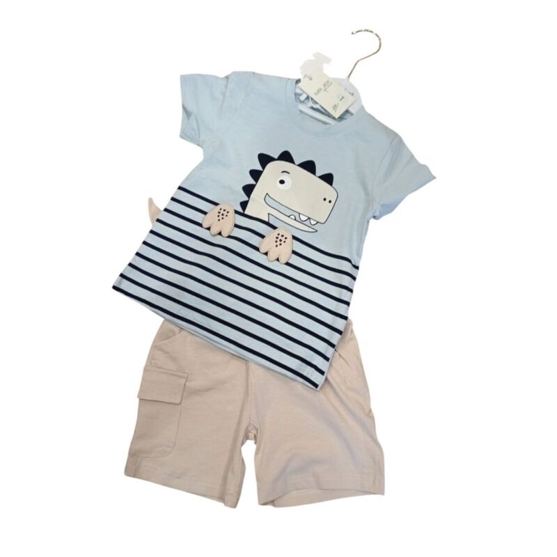 2477 CONJUNTO DE NIÑO GARVEL. ROPA PARA BEBES ,PREMAMA Y COLEGIAL - DE 0 5 AÑOS INFANTIL VERANO NIÑO Conjuntos . TALLAS 12